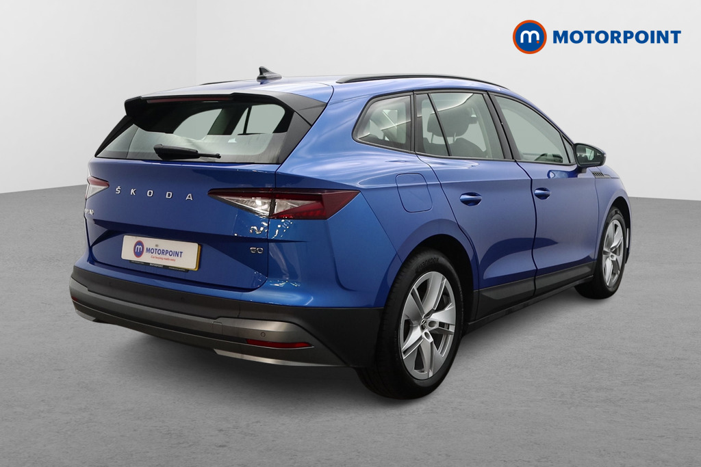Skoda Enyaq 60 Ecosuite Automatic Electric SUV - Stock Number (1643409) - Drivers side rear corner