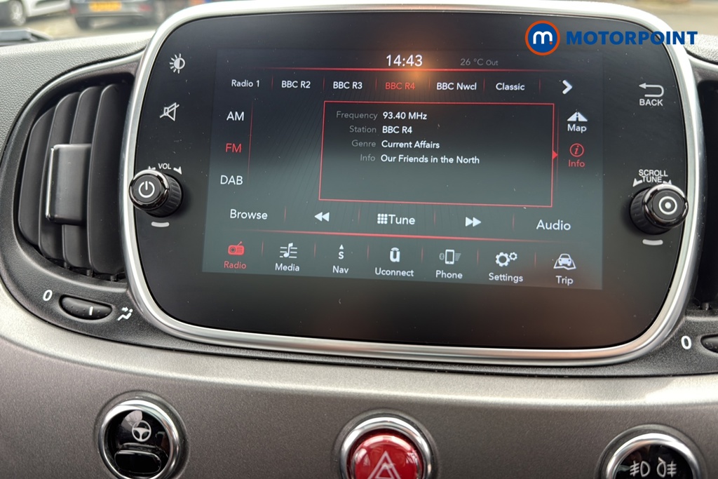 Fiat 500 Sport Manual Petrol Hatchback - Stock Number (1647146) - 8th supplementary image