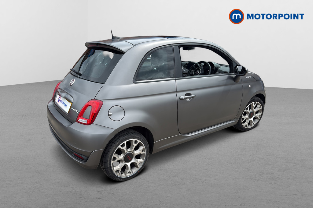 Fiat 500 Sport Manual Petrol Hatchback - Stock Number (1647146) - Passenger side rear corner