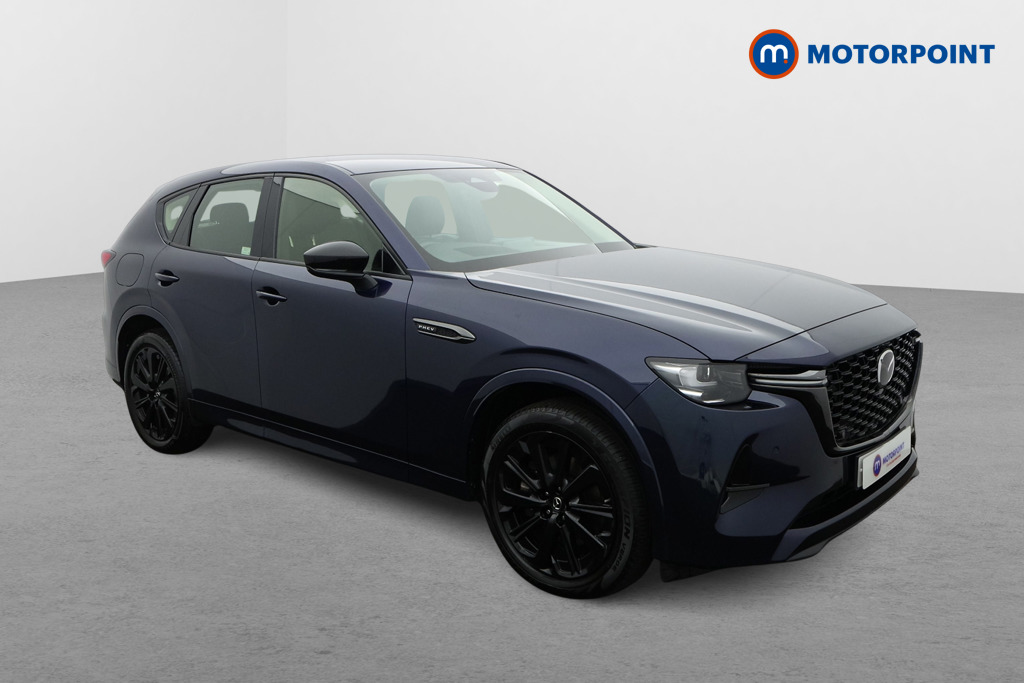 Mazda Cx-60 Homura Automatic Petrol Plug-In Hybrid SUV - Stock Number (1648188) - Drivers side front corner