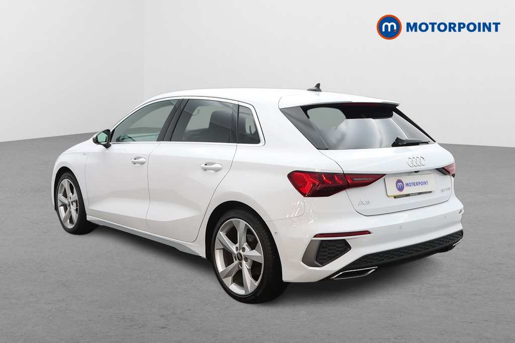 Audi A3 S Line Automatic Petrol Hatchback - Stock Number (1648228) - Passenger side rear corner