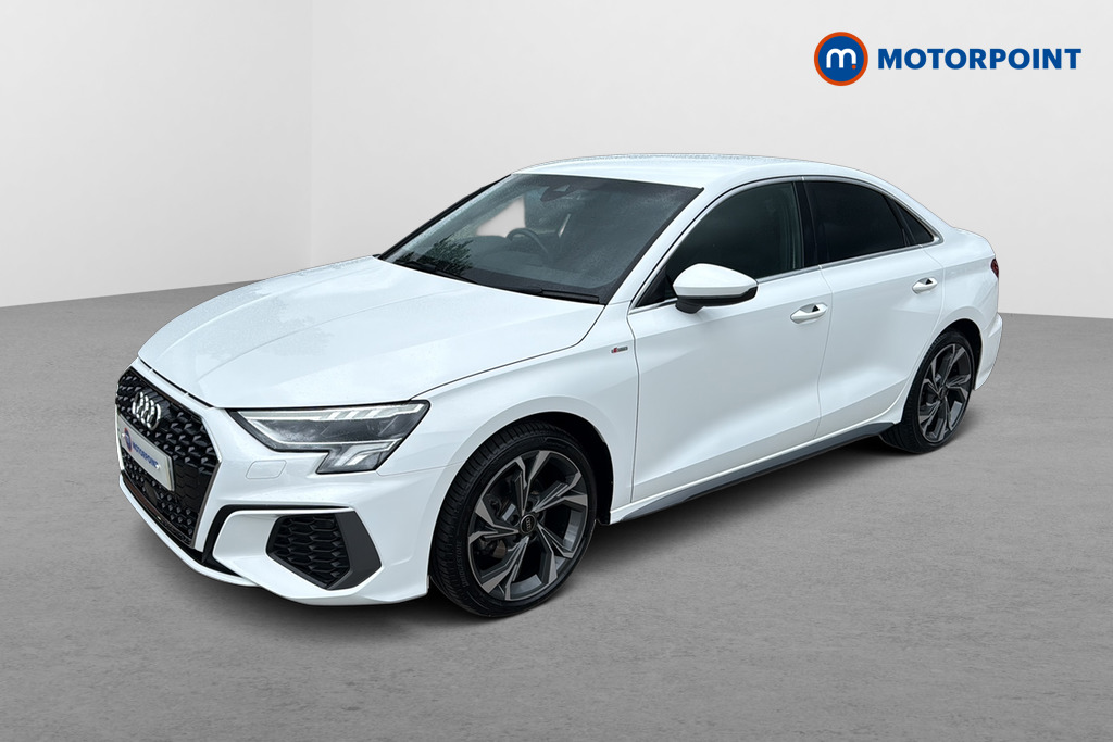 Audi A3 S Line Manual Petrol Saloon - Stock Number (1649575) - Passenger side front corner
