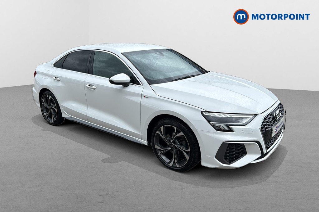 Audi A3 S Line Manual Petrol Saloon - Stock Number (1649575) - Drivers side front corner