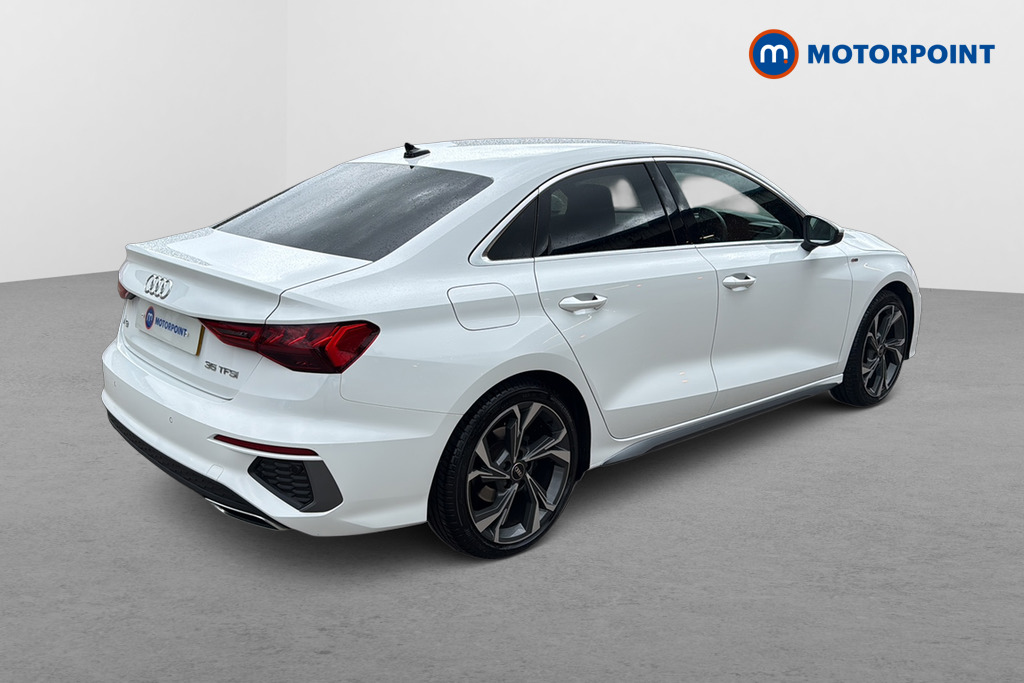 Audi A3 S Line Manual Petrol Saloon - Stock Number (1649575) - Passenger side rear corner