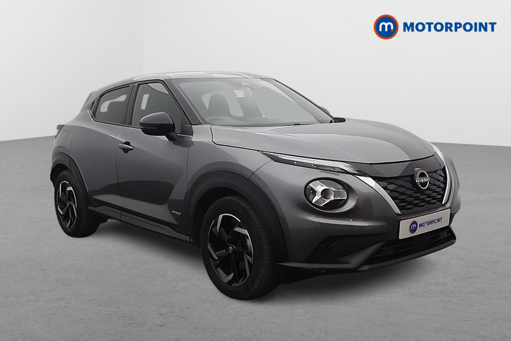 Nissan Juke N-Connecta Automatic Petrol-Electric Hybrid SUV - Stock Number (1643761) - Drivers side front corner