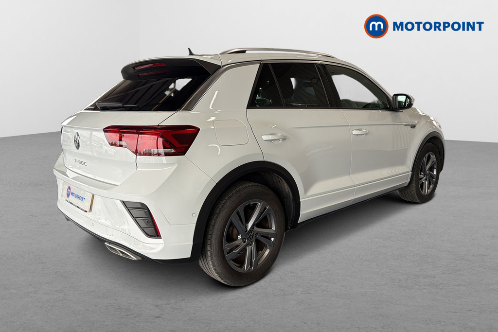 Volkswagen T-Roc R-Line Automatic Petrol SUV - Stock Number (1644405) - Passenger side rear corner