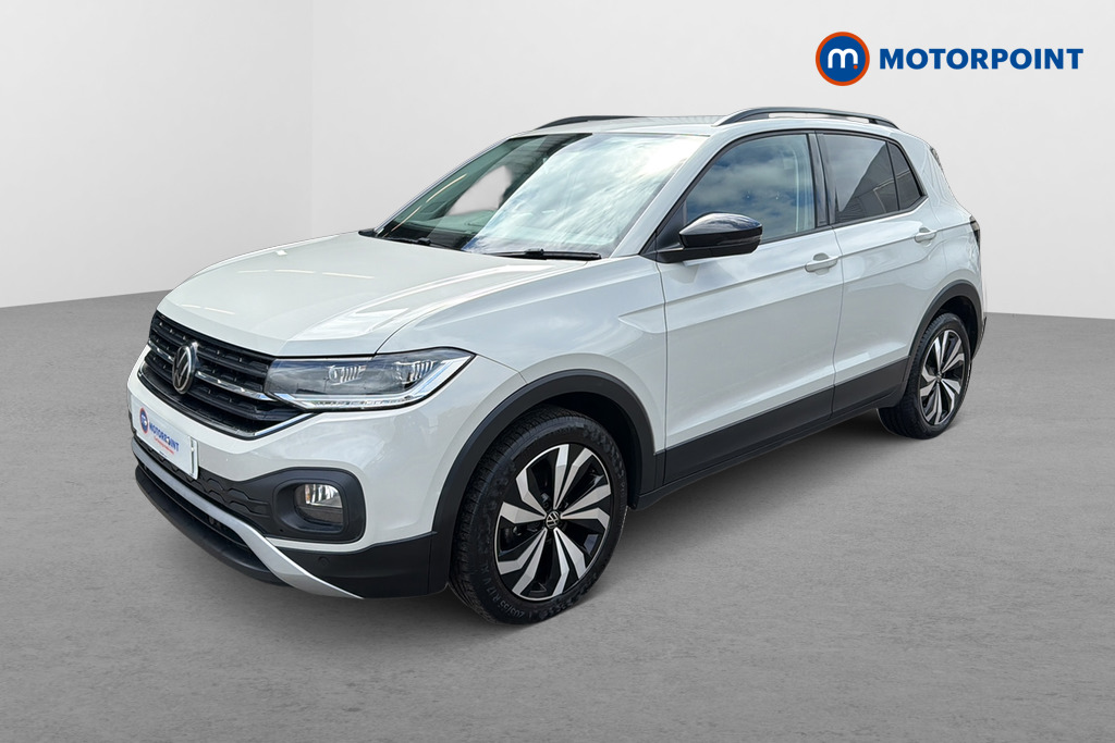 Volkswagen T-Cross Black Edition Manual Petrol SUV - Stock Number (1645878) - Passenger side front corner