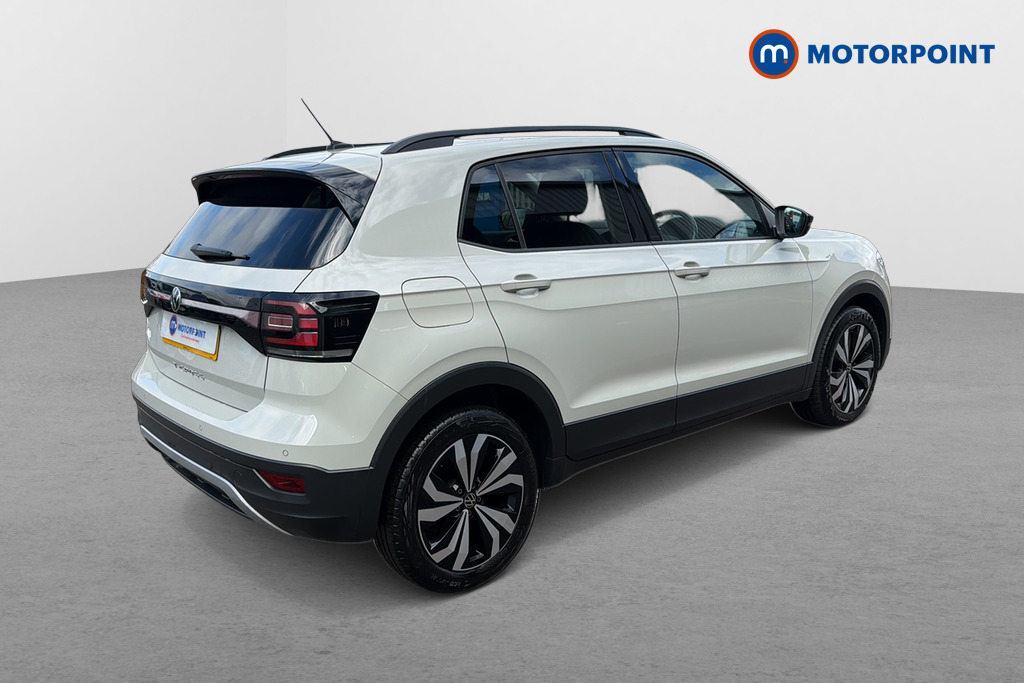Volkswagen T-Cross Black Edition Manual Petrol SUV - Stock Number (1645878) - Passenger side rear corner