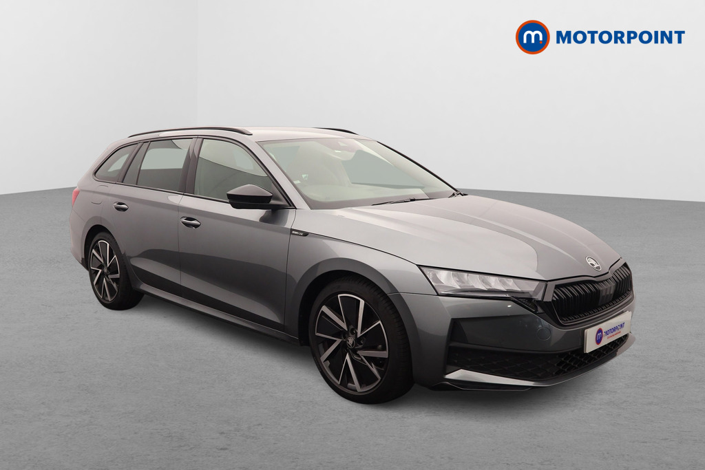 Skoda Octavia Sportline Automatic Diesel Estate - Stock Number (1646027) - Drivers side front corner