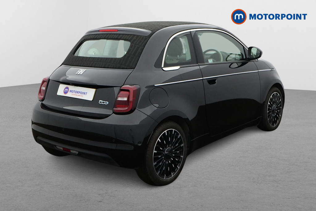 Fiat 500 La Prima Automatic Electric Convertible - Stock Number (1648572) - Drivers side rear corner