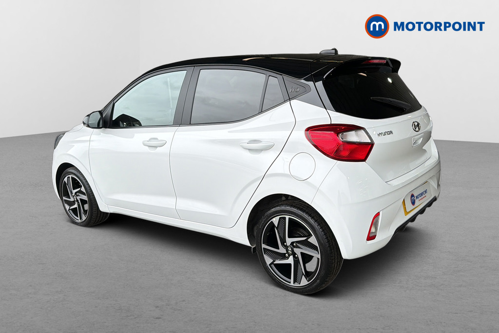 Hyundai I10 Premium Automatic Petrol Hatchback - Stock Number (1648601) - Drivers side rear corner
