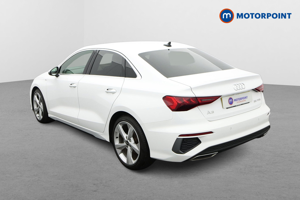 Audi A3 S Line Automatic Petrol Saloon - Stock Number (1643163) - Passenger side rear corner