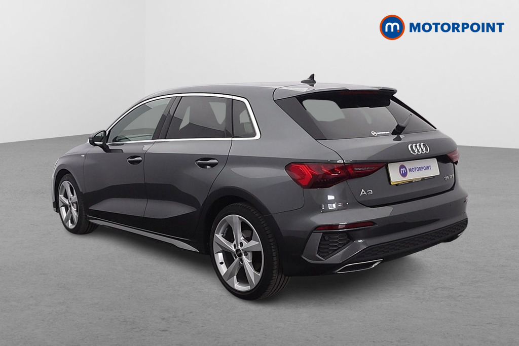 Audi A3 S Line Manual Petrol Hatchback - Stock Number (1645903) - Passenger side rear corner