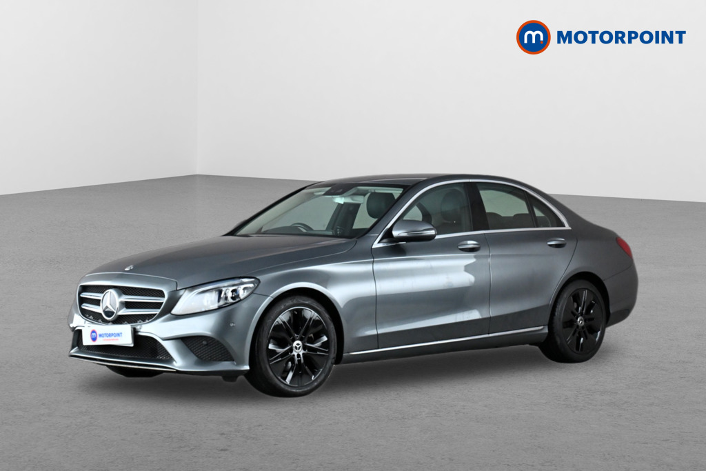 Mercedes-Benz C Class Sport Automatic Petrol Saloon - Stock Number (1646694) - Passenger side front corner