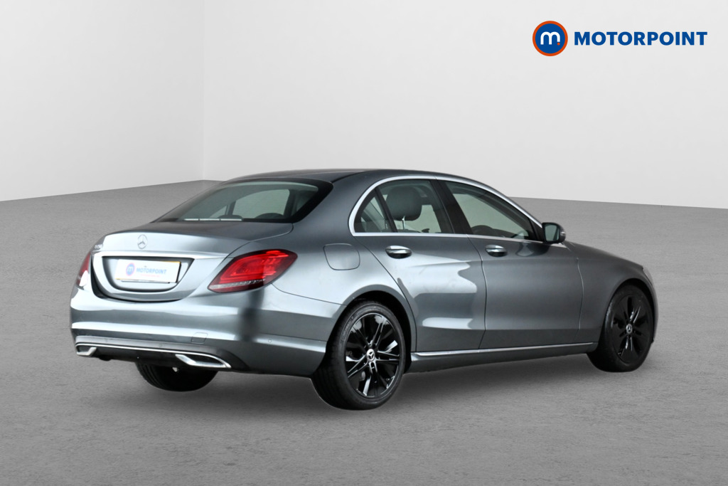 Mercedes-Benz C Class Sport Automatic Petrol Saloon - Stock Number (1646694) - Drivers side rear corner