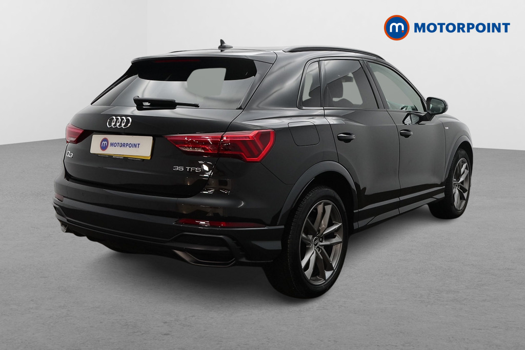 Audi Q3 Black Edition Automatic Petrol SUV - Stock Number (1648166) - Drivers side rear corner