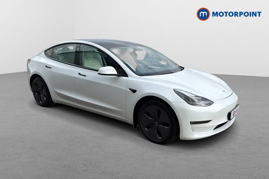 Tesla Model 3 Long Range Automatic Electric Saloon - Stock Number (1648168) - Drivers side front corner
