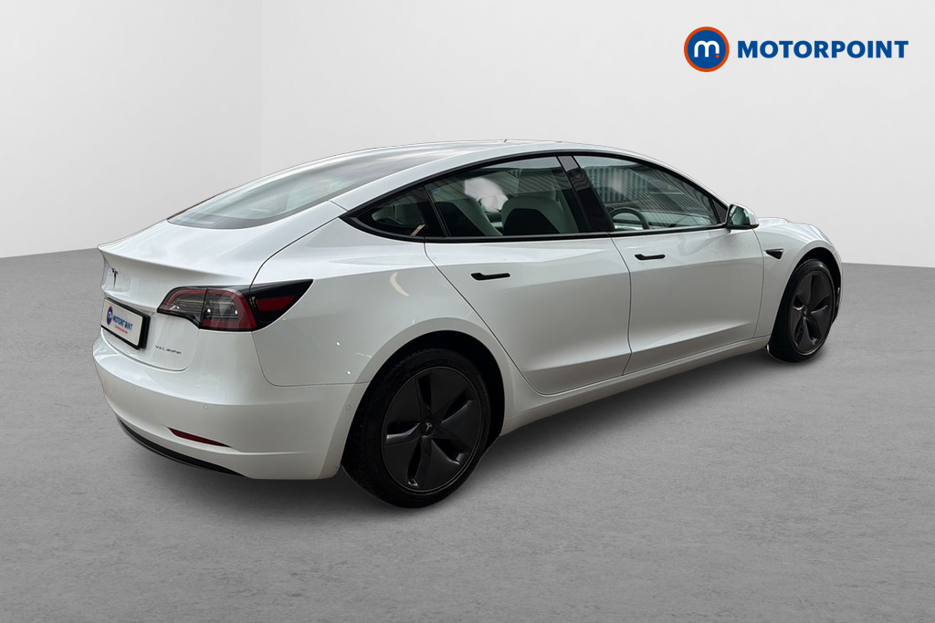 Tesla Model 3 Long Range Automatic Electric Saloon - Stock Number (1648168) - Passenger side rear corner