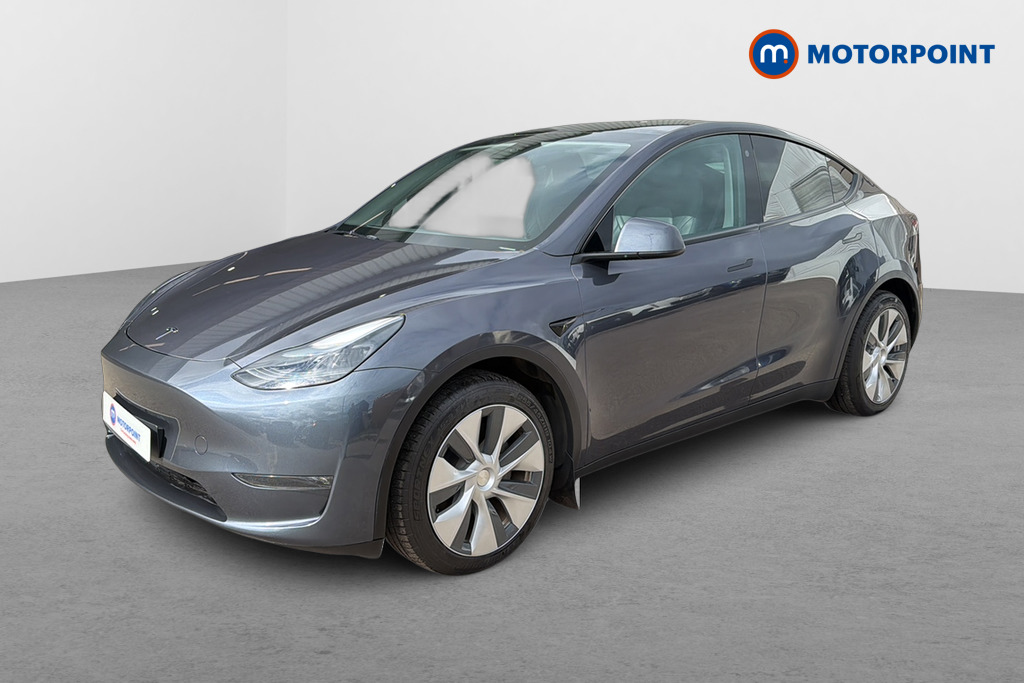 Tesla Model Y Long Range Automatic Electric SUV - Stock Number (1648191) - Passenger side front corner