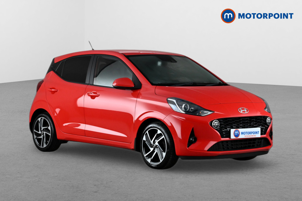 Hyundai I10 Premium Manual Petrol Hatchback - Stock Number (1637667) - Drivers side front corner