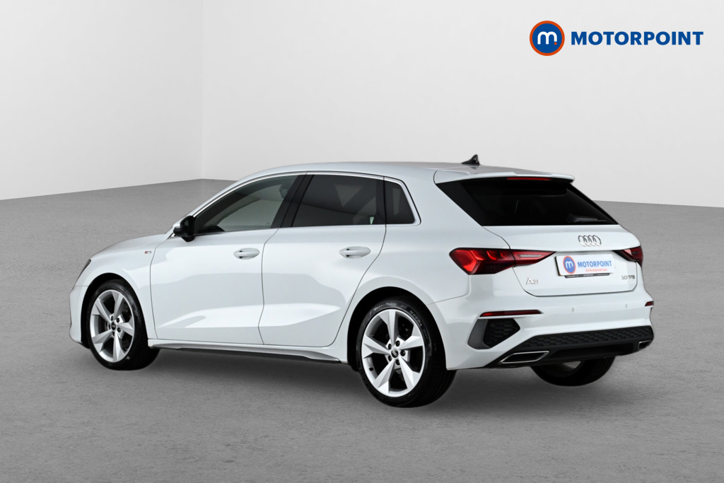 Audi A3 S Line Manual Petrol Hatchback - Stock Number (1640910) - Passenger side rear corner