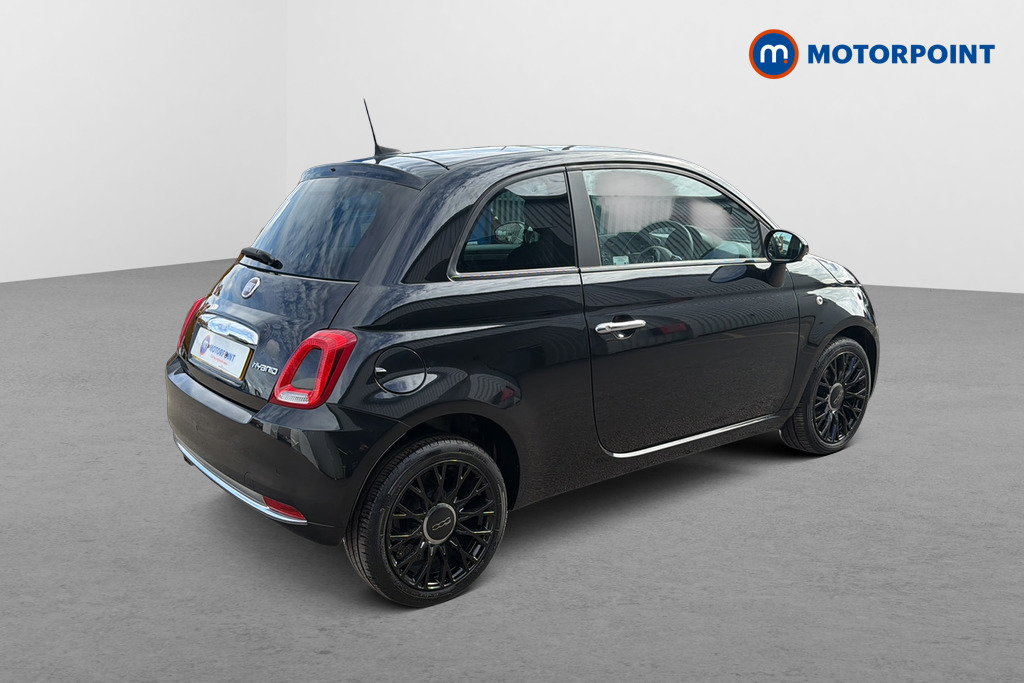 Fiat 500 1.0 Mild Hybrid 3Dr Manual Petrol Hatchback - Stock Number (1644175) - Passenger side rear corner