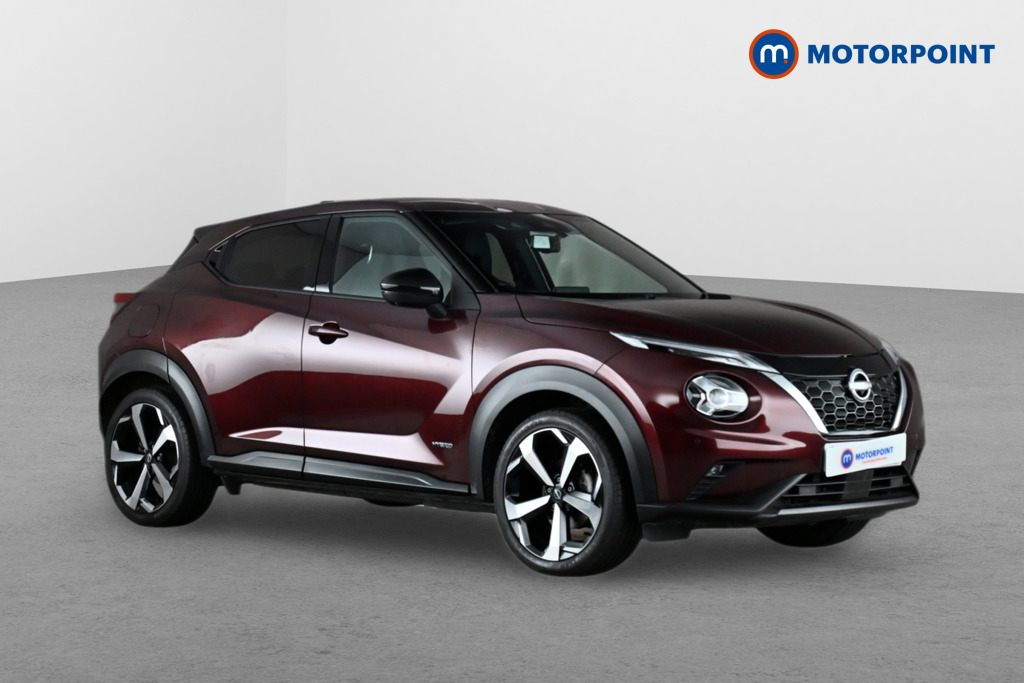 Nissan Juke Tekna Automatic Petrol-Electric Hybrid SUV - Stock Number (1644361) - Drivers side front corner