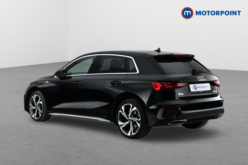 Audi A3 S Line Manual Petrol Hatchback - Stock Number (1648896) - Passenger side rear corner