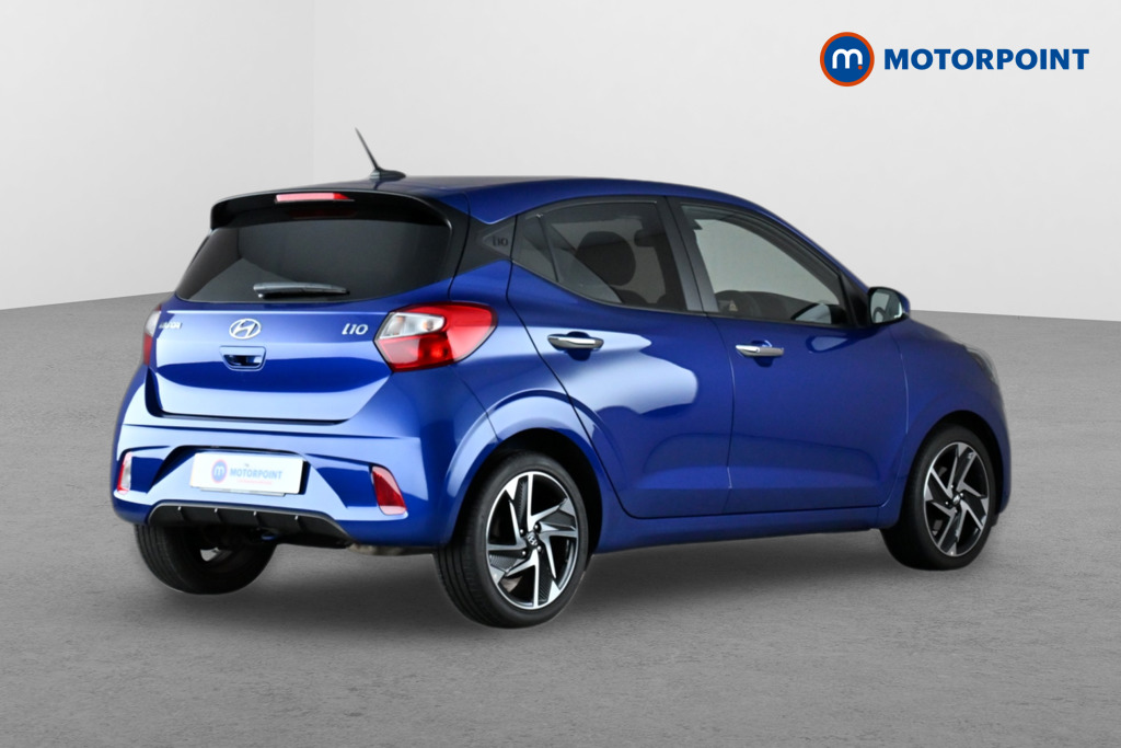 Hyundai I10 Premium Automatic Petrol Hatchback - Stock Number (1636612) - Drivers side rear corner