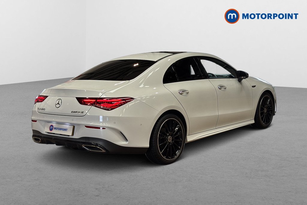 Mercedes-Benz CLA Amg Line Automatic Petrol Coupe - Stock Number (1649311) - Passenger side rear corner