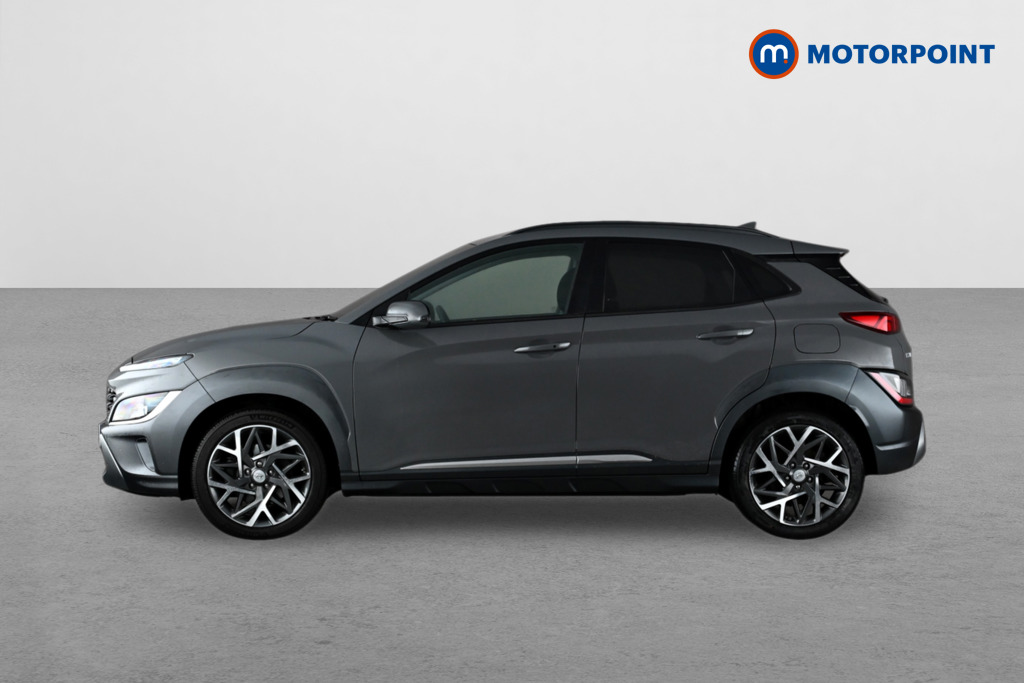 Hyundai Kona Premium Automatic Petrol-Electric Hybrid SUV - Stock Number (1633495) - Passenger side