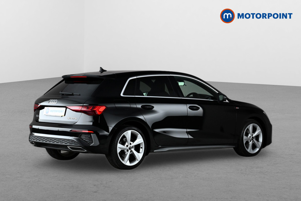 Audi A3 S Line Automatic Petrol Hatchback - Stock Number (1636824) - Drivers side rear corner