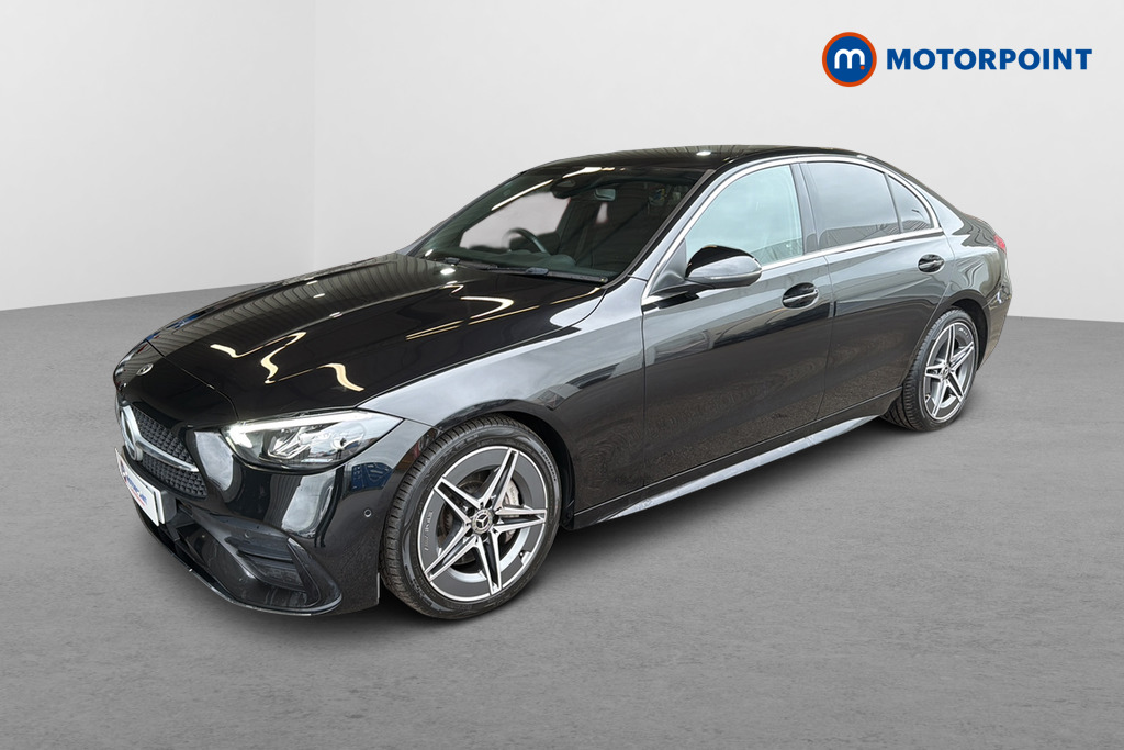 Mercedes-Benz C Class Amg Line Automatic Diesel Saloon - Stock Number (1643529) - Passenger side front corner