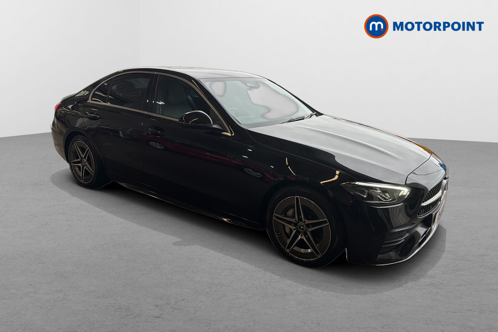 Mercedes-Benz C Class Amg Line Automatic Diesel Saloon - Stock Number (1643529) - Drivers side front corner