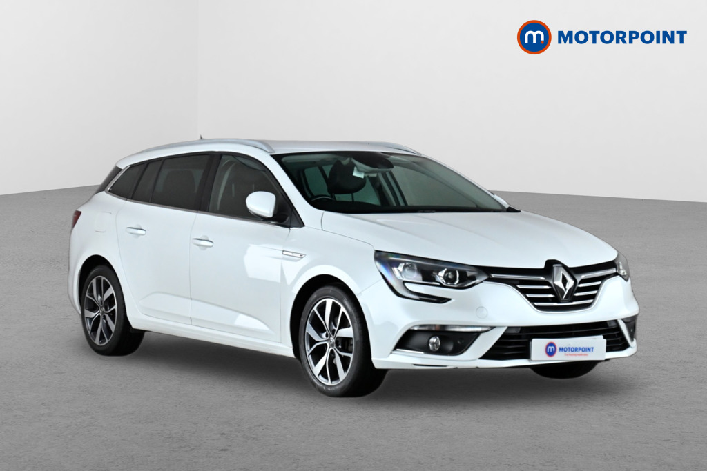 Renault Megane Dynamique S Nav Automatic Petrol Estate - Stock Number (1646037) - Drivers side front corner