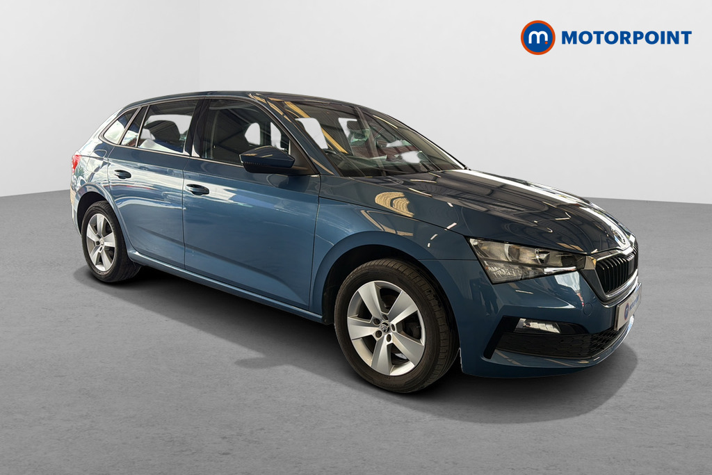 Skoda Scala SE Manual Petrol Hatchback - Stock Number (1646554) - Drivers side front corner