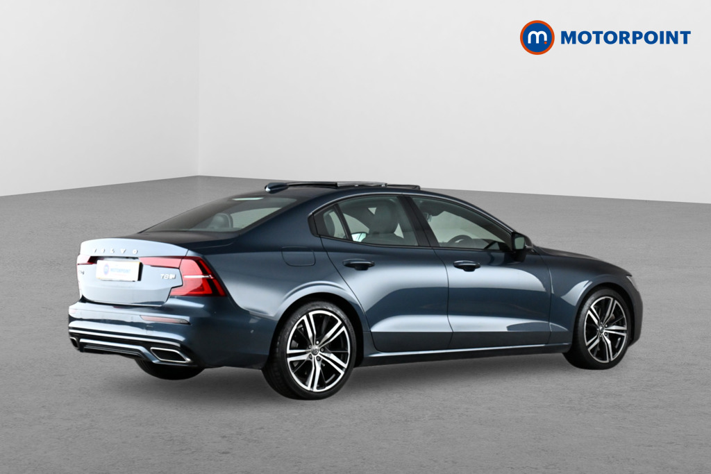 Volvo S60 R Design Plus Automatic Petrol Plug-In Hybrid Saloon - Stock Number (1649722) - Drivers side rear corner