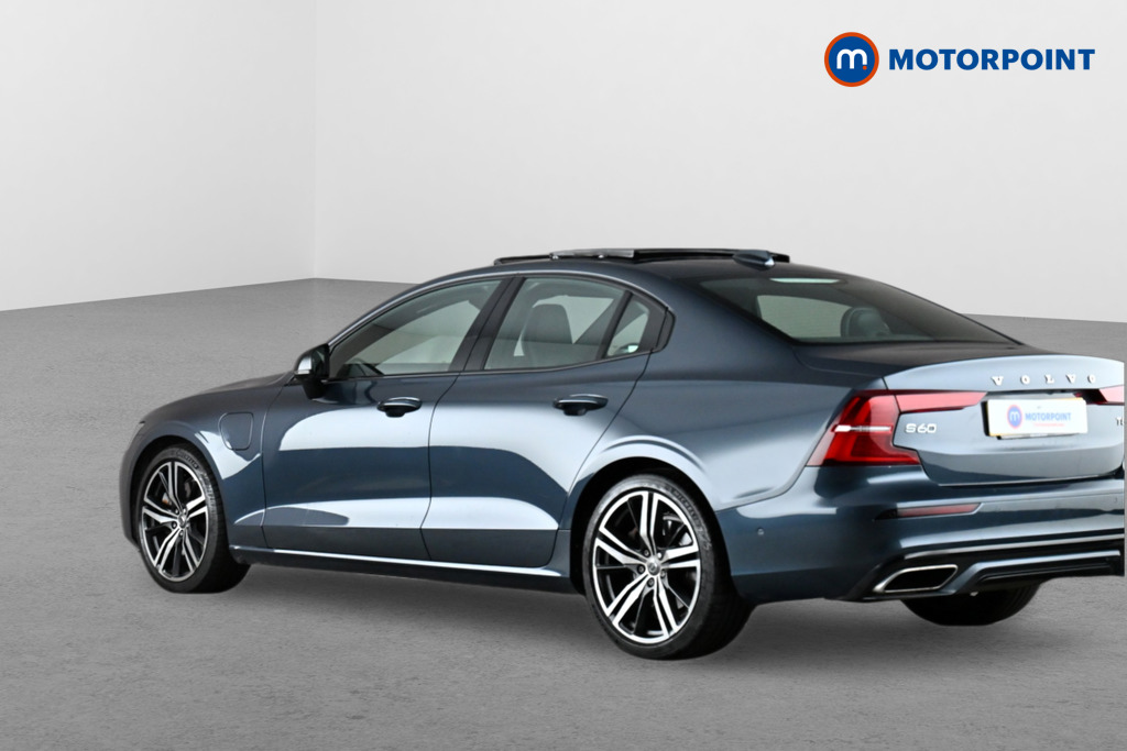 Volvo S60 R Design Plus Automatic Petrol Plug-In Hybrid Saloon - Stock Number (1649722) - Passenger side rear corner