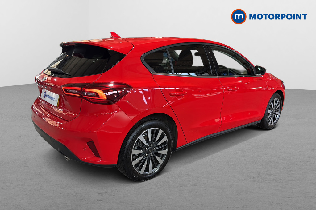 Ford Focus Titanium X Manual Petrol Hatchback - Stock Number (1627249) - Passenger side rear corner