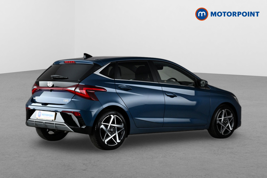 Hyundai I20 Premium Automatic Petrol Hatchback - Stock Number (1639528) - Drivers side rear corner