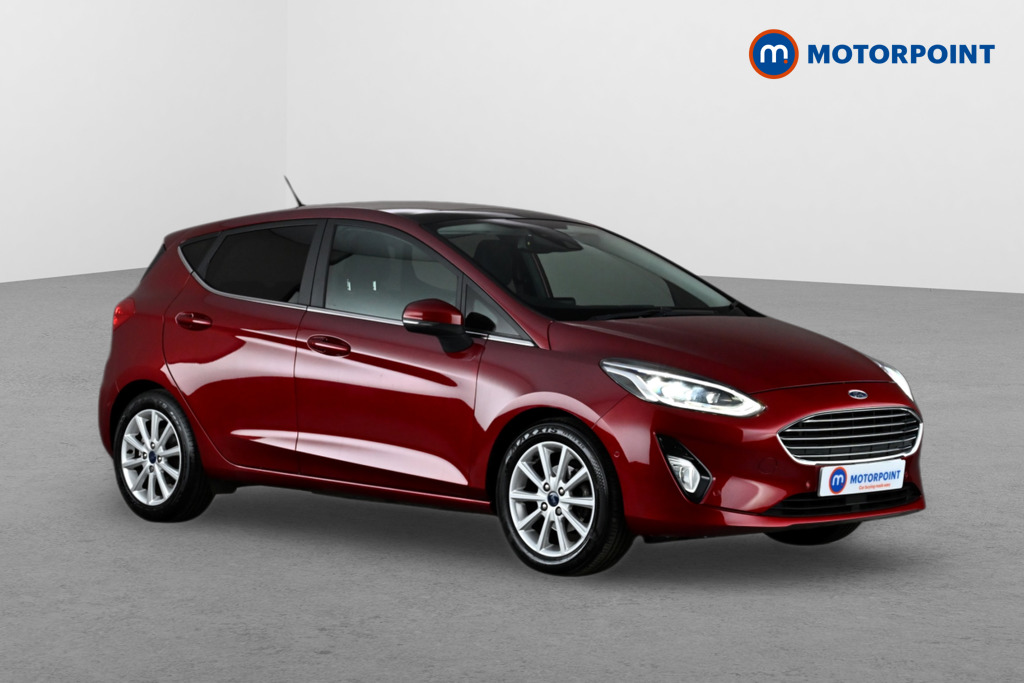 Ford Fiesta Titanium Manual Petrol Hatchback - Stock Number (1644408) - Drivers side front corner