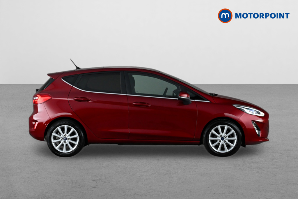 Ford Fiesta Titanium Manual Petrol Hatchback - Stock Number (1644408) - Drivers side