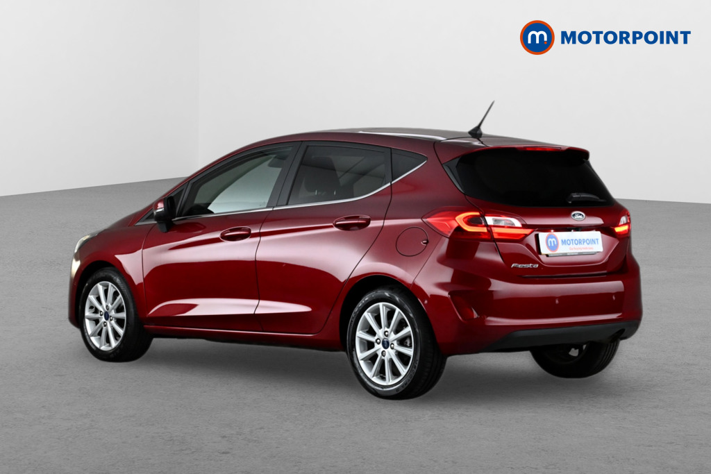 Ford Fiesta Titanium Manual Petrol Hatchback - Stock Number (1644408) - Passenger side rear corner