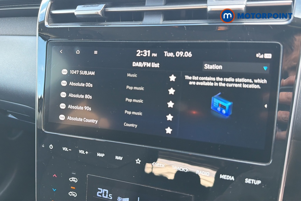 Hyundai Tucson Se Connect Manual Petrol SUV - Stock Number (1645917) - 8th supplementary image
