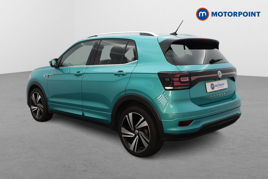 Volkswagen T-Cross R-Line Manual Petrol SUV - Stock Number (1648334) - Passenger side rear corner