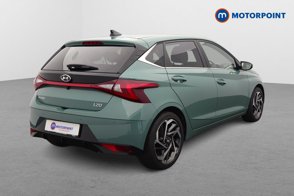 Hyundai I20 Premium Automatic Petrol Hatchback - Stock Number (1649459) - Drivers side rear corner