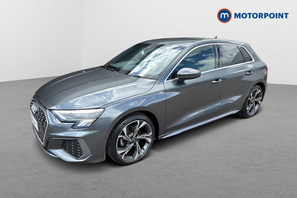 Audi A3 S Line Manual Petrol Hatchback - Stock Number (1649662) - Passenger side front corner
