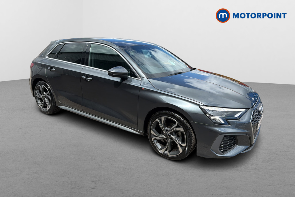 Audi A3 S Line Manual Petrol Hatchback - Stock Number (1649662) - Drivers side front corner