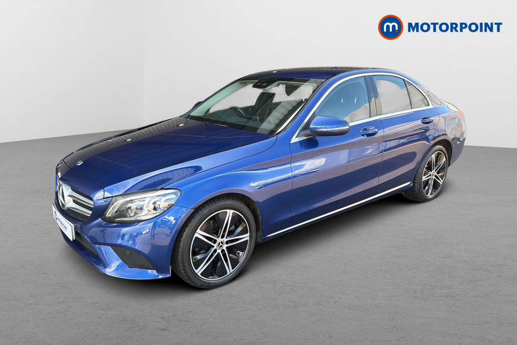 Mercedes-Benz C Class Sport Automatic Petrol Saloon - Stock Number (1650147) - Passenger side front corner