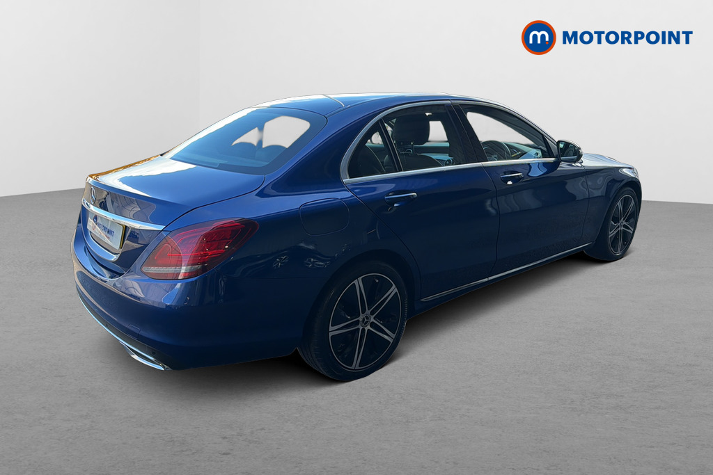 Mercedes-Benz C Class Sport Automatic Petrol Saloon - Stock Number (1650147) - Passenger side rear corner